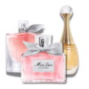 3 Parfums Dior MISS DIOR, Lancôme LA VIE EST BELLE and Dior J'ADORE (Eau de Parfum)